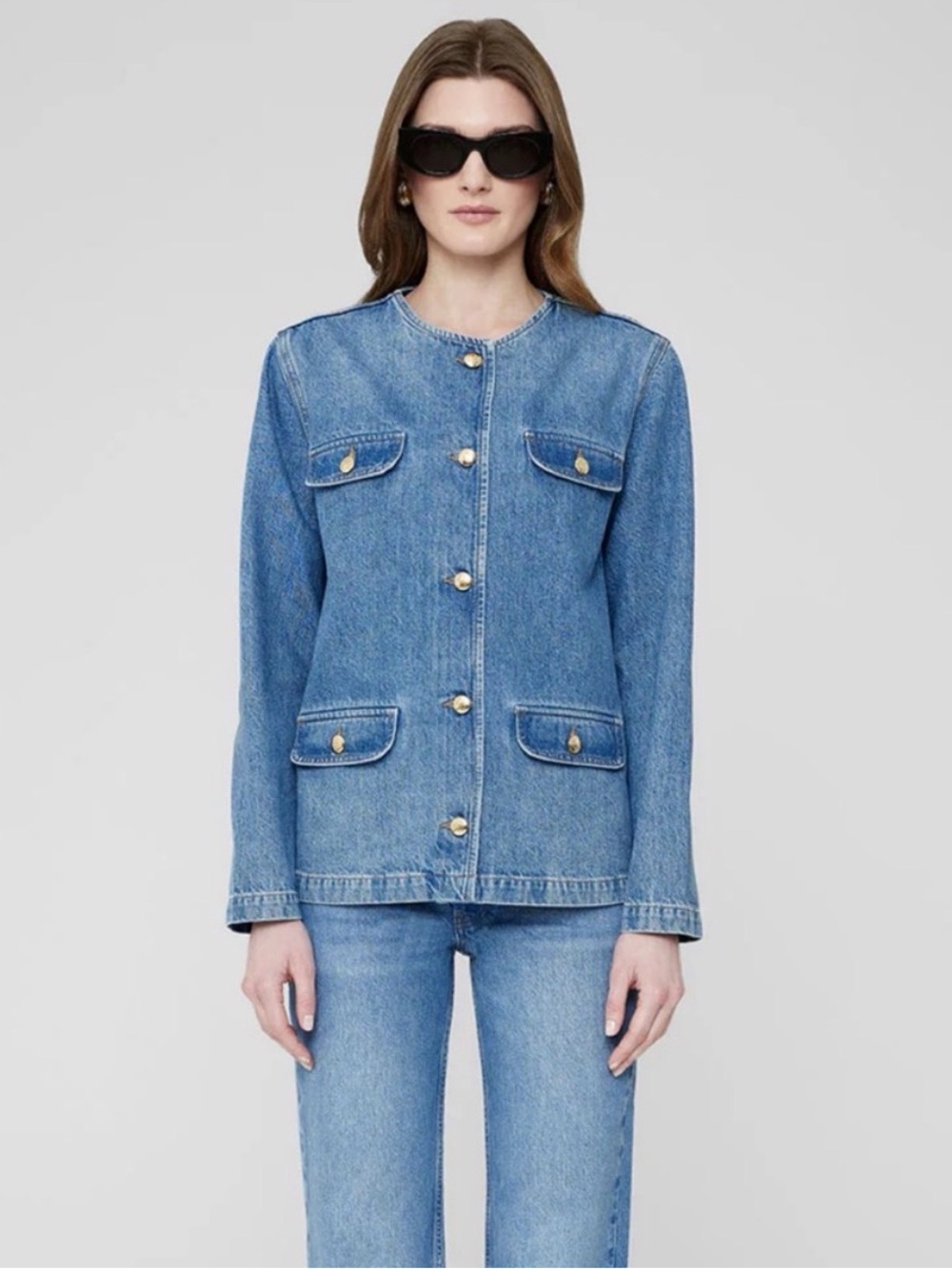Anine Bing Janet denim jacket